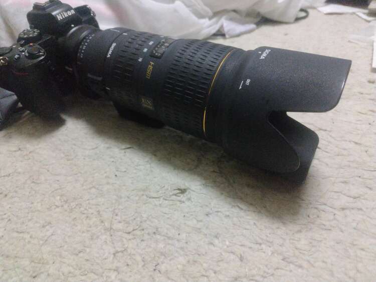 sigma 70-200 f2.8 ex apo hsm（カメラ）の商品画像 - 査定依頼日：2025年5月14日 - 最高査定価格：38,000円