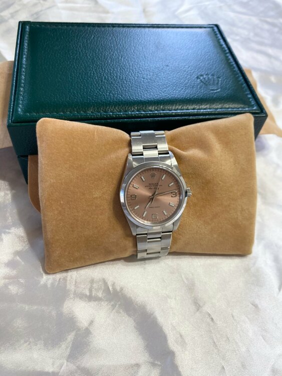 ロレックス エアキング 14000（高級時計）の商品画像 - 査定依頼日：2026年1月27日 - 最高査定価格：730,000円