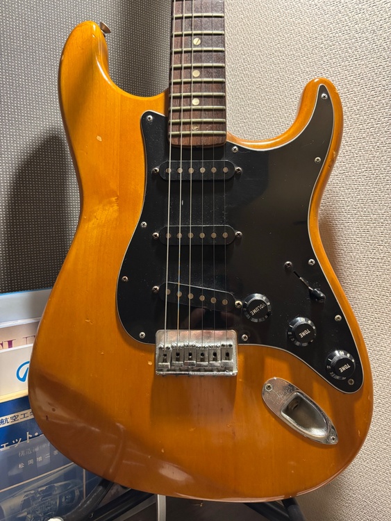 1969年製ストラトキャスター トレモロ無し　シリアルナンバー598521（ピアノ・楽器・PA機材）の商品画像 - 査定依頼日：2026年4月13日 - 最高査定価格：460,000円