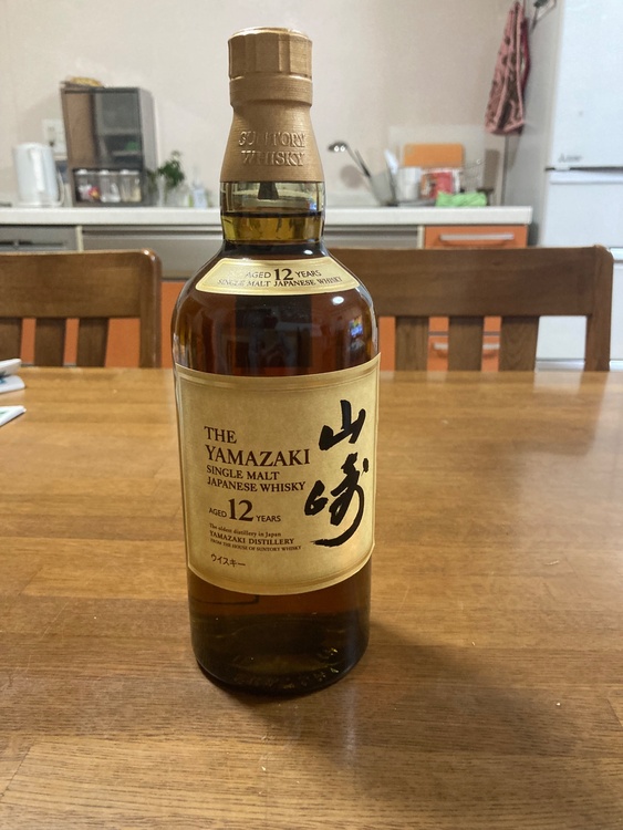 山崎12年（お酒）の商品画像 - 査定依頼日：2026年5月9日 - 最高査定価格：20,700円
