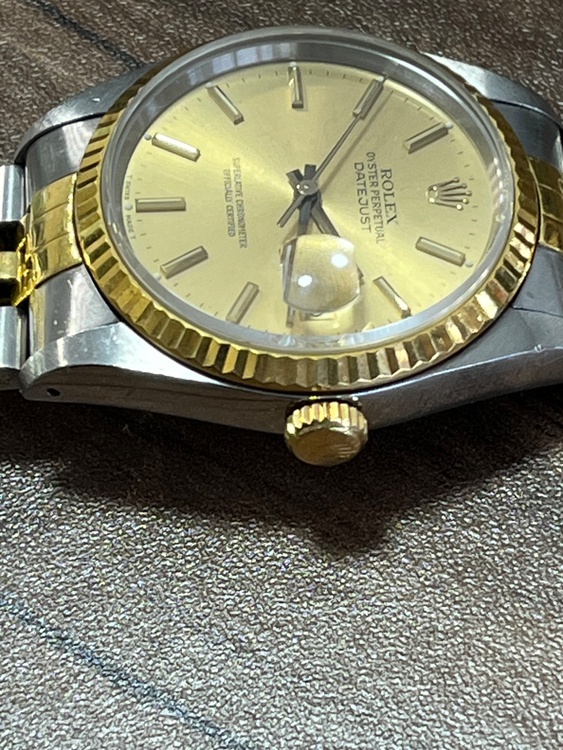 ロレックス デイトジャスト 16233（高級時計）の商品画像 - 査定依頼日：2026年3月30日 - 最高査定価格：960,000円