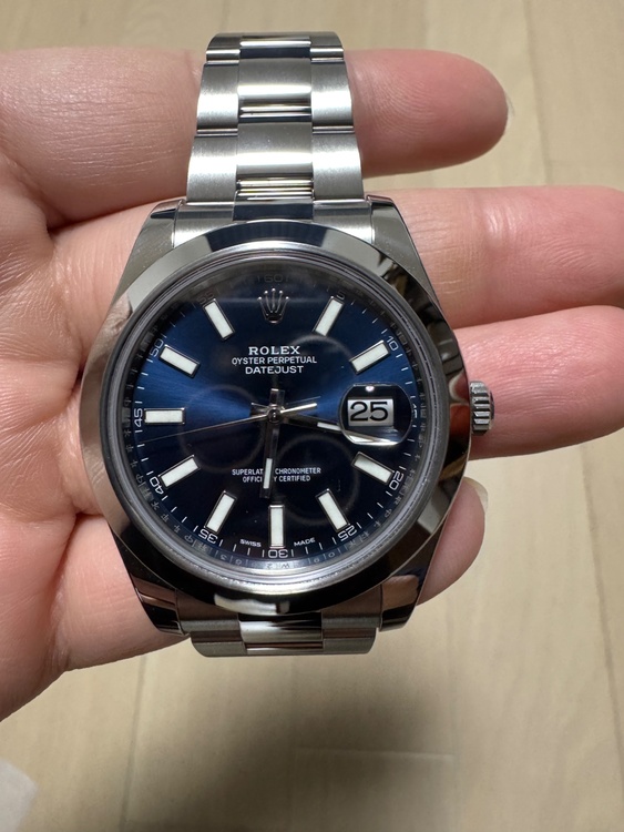 デイトジャスト41（高級時計）の商品画像 - 査定依頼日：2026年1月29日 - 最高査定価格：1,350,000円