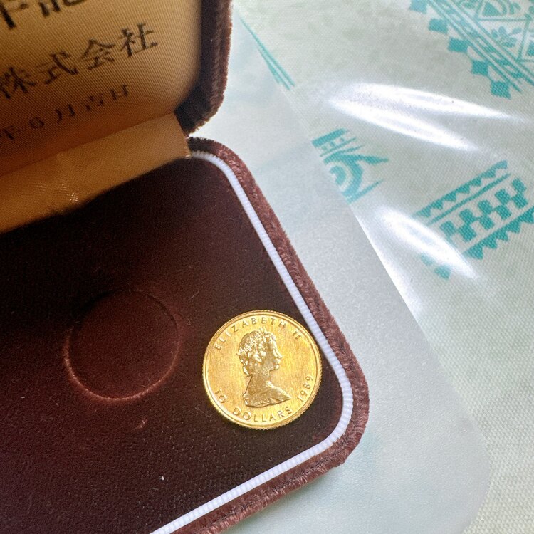 Canada fine gold 1/4 oz ELIZABETH II1989（金・貴金属）の商品画像 - 査定依頼日：2025年5月31日 - 最高査定価格：126,000円