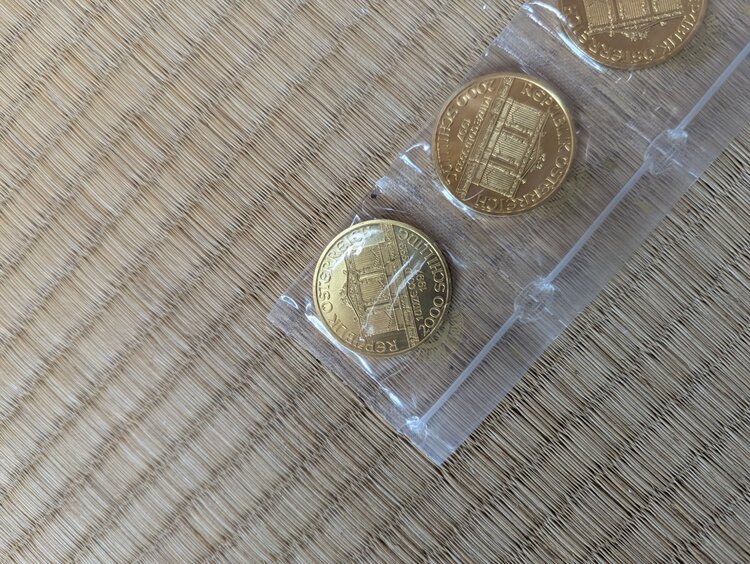 ウィーン金貨ハーモニー（金・貴金属）の商品画像 - 査定依頼日：2026年4月10日 - 最高査定価格：818,000円