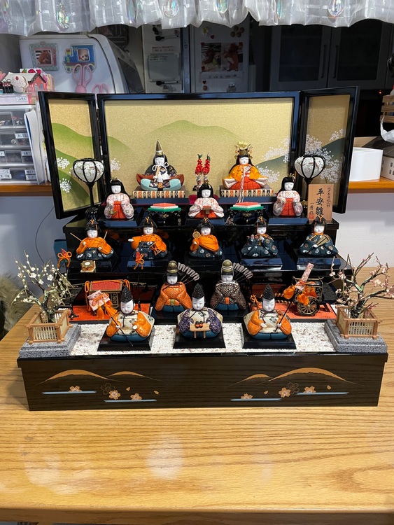 作家ものとしての評価で査定いただけますか？  ﻿【木村一秀 作】江戸木目込 平安（美術品・骨董品）の商品画像 - 査定依頼日：2025年11月5日 - 最高査定価格：2,000円