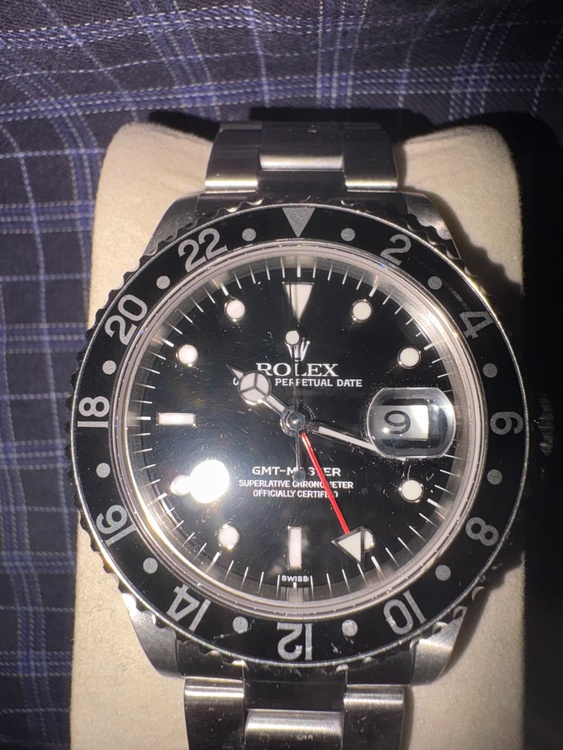 ロレックス GMTマスター たぶん1670（高級時計）の商品画像 - 査定依頼日：2026年3月9日 - 最高査定価格：1,800,000円