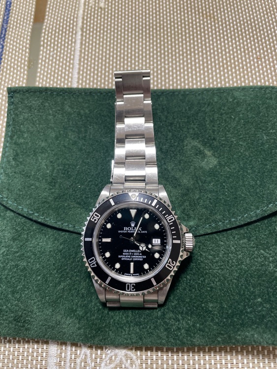 ロレックス シードゥエラー 1660（高級時計）の商品画像 - 査定依頼日：2025年8月17日 - 最高査定価格：1,350,000円