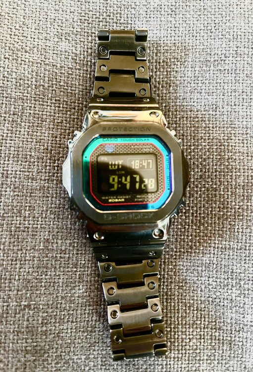 G-SHOCK GMW-B5000  GMW-B5000BPC-1JF（高級時計）の商品画像 - 査定依頼日：2025年1月15日 - 最高査定価格：17,000円