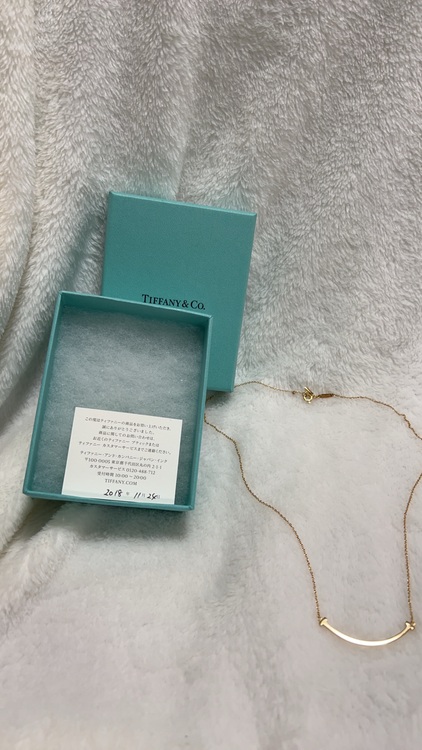 ティファニースマイルペンダント（金・貴金属）の商品画像 - 査定依頼日：2025年11月16日 - 最高査定価格：100,000円