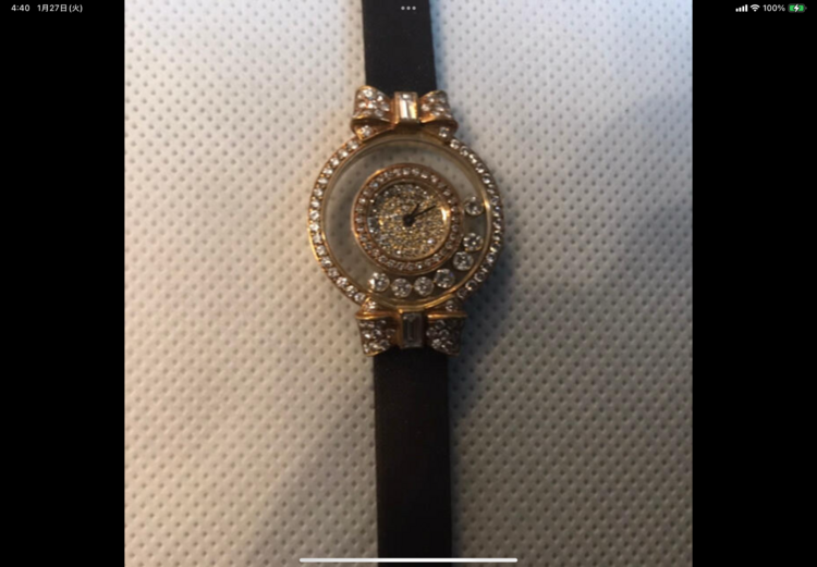 ショパール ハッピーダイヤモンド （高級時計）の商品画像 - 査定依頼日：2026年1月27日 - 最高査定価格：7,000,000円