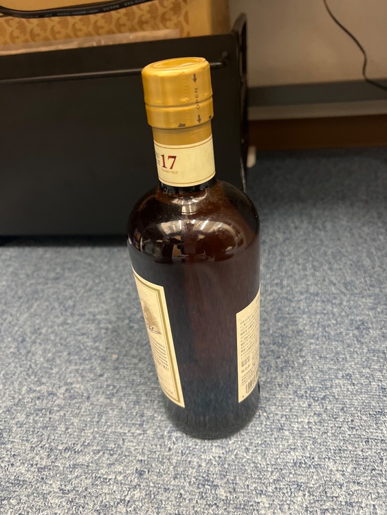 竹鶴　17年（お酒）の商品画像 - 査定依頼日：2025年12月1日 - 最高査定価格：27,000円