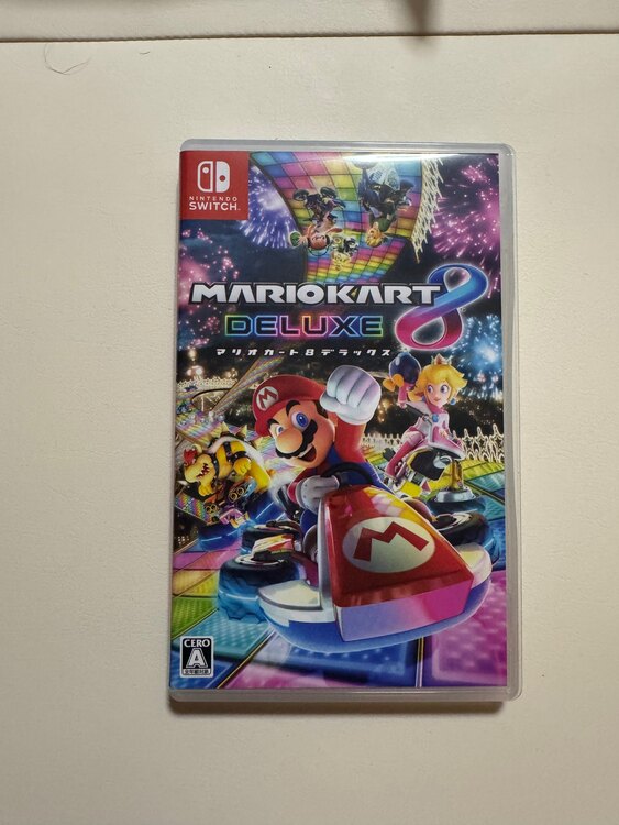 マリオカート8DX（ゲーム機本体・ゲームソフト）の商品画像 - 査定依頼日：2025年5月27日 - 最高査定価格：1,500円