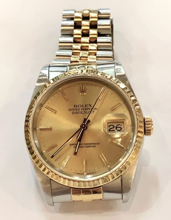 ロレックス デイトジャスト 16233（高級時計）の商品画像 - 査定依頼日：2025年8月29日 - 最高査定価格：1,000,000円