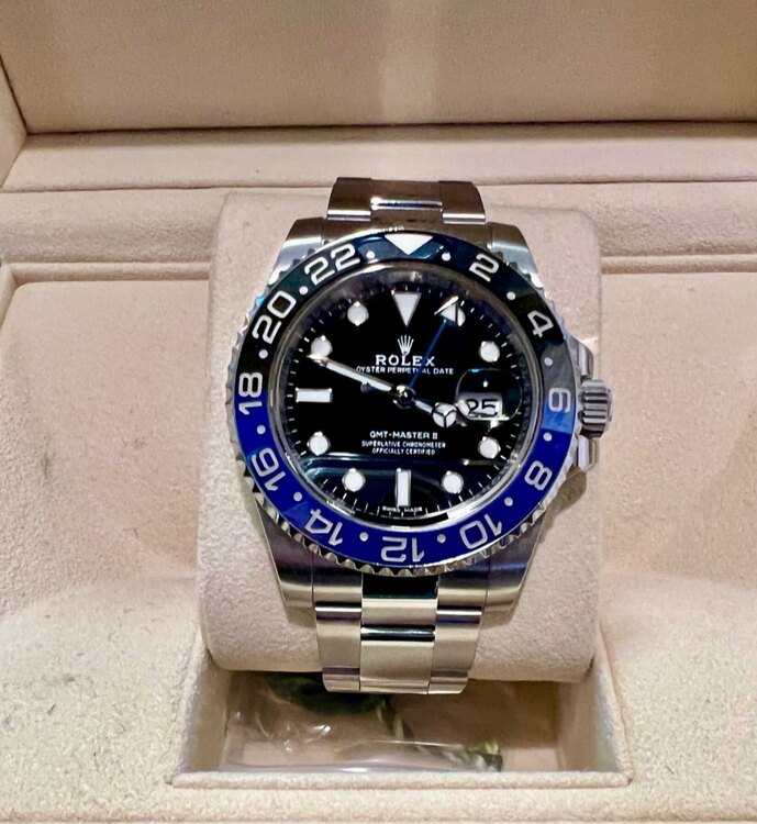 ロレックス GMTマスター （高級時計）の商品画像 - 査定依頼日：2025年3月29日 - 最高査定価格：2,250,000円