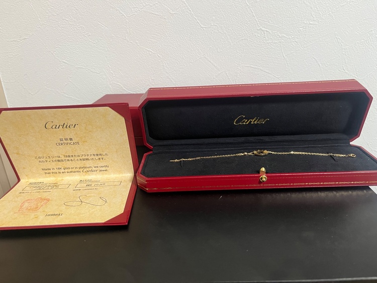 カルティエ ラブブレス ラブサークル ブレスレット（金・貴金属）の商品画像 - 査定依頼日：2026年4月1日 - 最高査定価格：250,000円