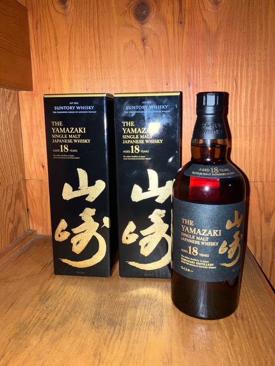 山﨑18年（お酒）の商品画像 - 査定依頼日：2026年6月16日 - 最高査定価格：180,000円