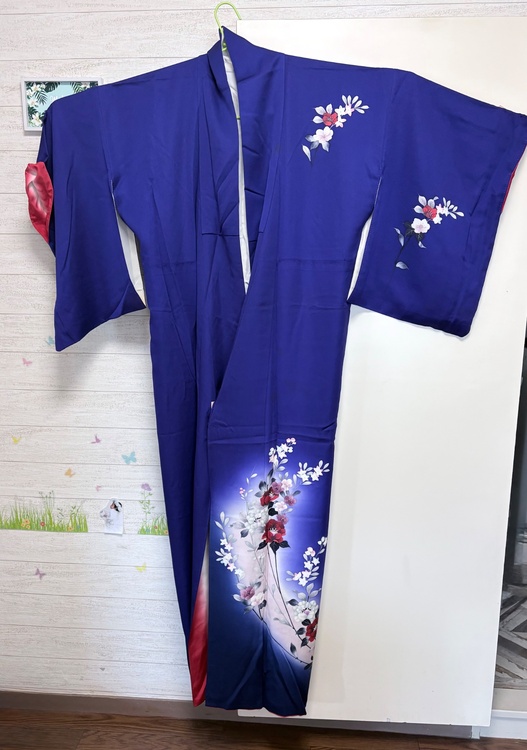 実際もっと紫がかってます（着物）の商品画像 - 査定依頼日：2026年4月1日 - 最高査定価格：2,000円