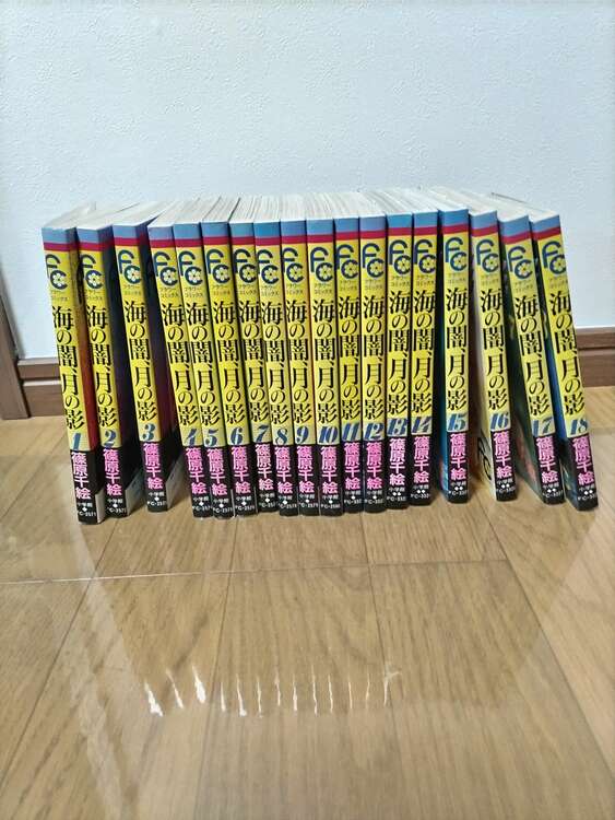 海の闇、月の影 全18巻（古本）の商品画像 - 査定依頼日：2025年4月6日 - 最高査定価格：500円