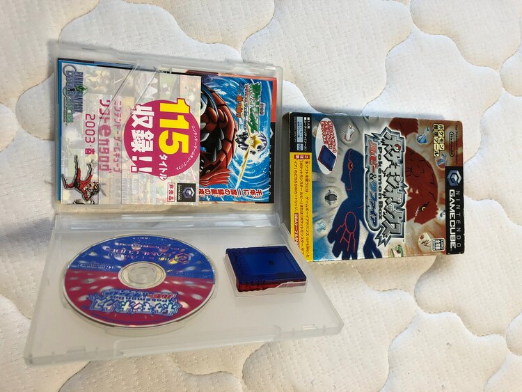 ポケットモンスタールビー＆サファイア（ゲーム機本体・ゲームソフト）の商品画像 - 査定依頼日：2025年4月25日 - 最高査定価格：800円