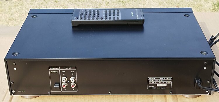 ソニー コンパクトディスクプレーヤー CDP-790（オーディオ・スピーカー）の商品画像 - 査定依頼日：2026年3月22日 - 最高査定価格：100,000円
