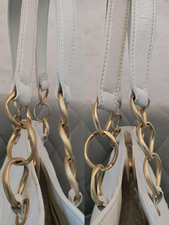 ココマーク　トートバッグ　白（ブランドバッグ）の商品画像 - 査定依頼日：2025年2月9日 - 最高査定価格：100,000円