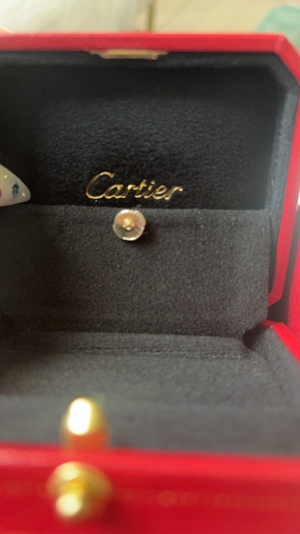 カルティエ LOVE STUD EARRINGS LOVE イヤリング（金・貴金属）の商品画像 - 査定依頼日：2026年4月27日 - 最高査定価格：60,000円