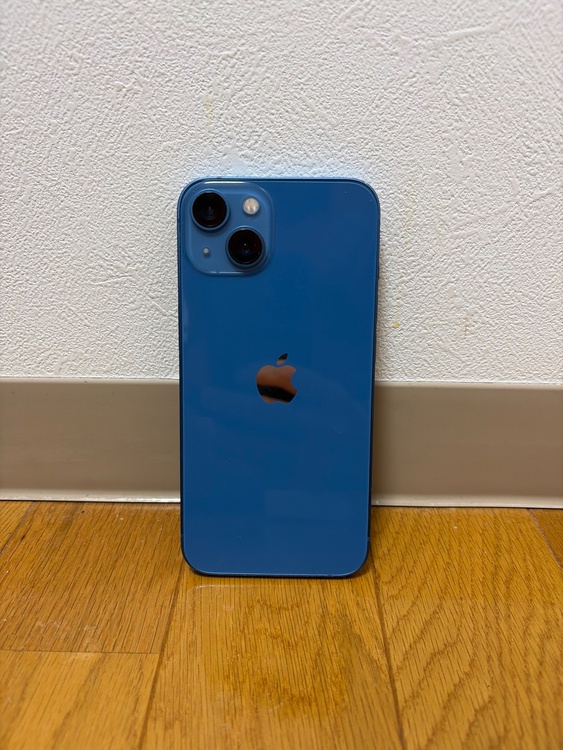 IPhone13 Blue 128GB（スマホ）の商品画像 - 査定依頼日：2026年10月9日 - 最高査定価格：37,500円