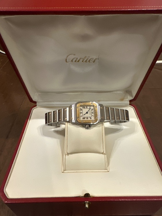 カルティエ サントス 156（高級時計）の商品画像 - 査定依頼日：2025年10月17日 - 最高査定価格：460,000円
