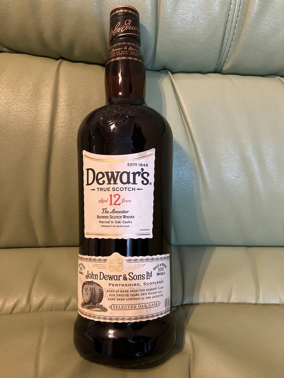 Dewards 12年（お酒）の商品画像 - 査定依頼日：2026年1月5日 - 最高査定価格：3,000円