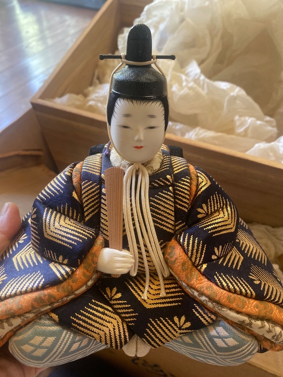 原米州　親王飾り（美術品・骨董品）の商品画像 - 査定依頼日：2026年8月7日 - 最高査定価格：3,000円