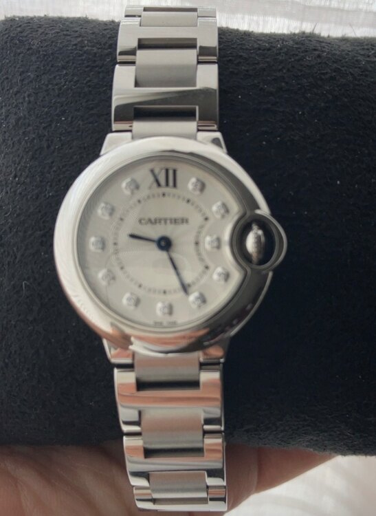 カルティエ バロンブルー （高級時計）の商品画像 - 査定依頼日：2025年3月16日 - 最高査定価格：650,000円