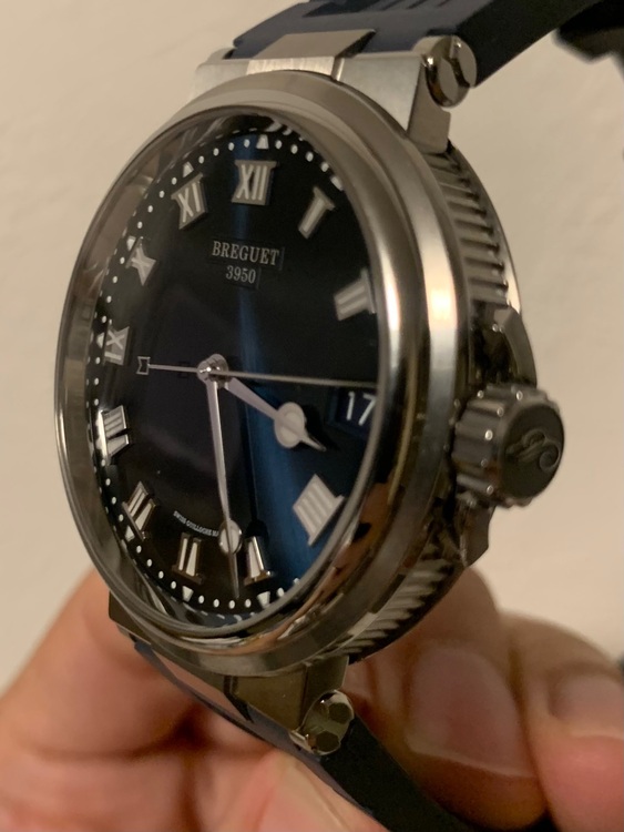 ブレゲ マリーン ①5517TI/Y1/5ZU （高級時計）の商品画像 - 査定依頼日：2025年9月3日 - 最高査定価格：1,500,000円