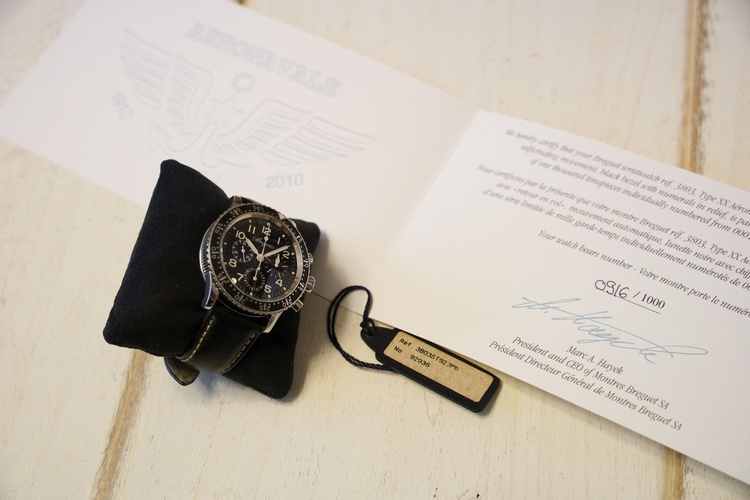 アエロナバル TYPEXX フランス海軍航空部隊100周年記念限定（高級時計）の商品画像 - 査定依頼日：2026年4月10日 - 最高査定価格：1,150,000円