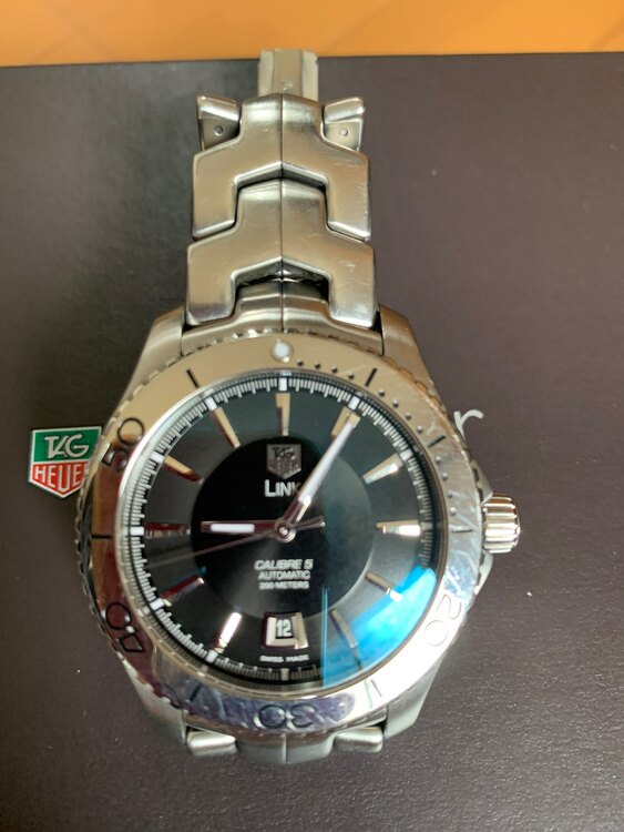タグホイヤー リンク WJ201A-BA059（高級時計）の商品画像 - 査定依頼日：2025年3月12日 - 最高査定価格：100,000円