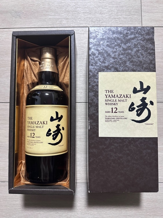 サントリー山崎 12年（お酒）の商品画像 - 査定依頼日：2025年11月18日 - 最高査定価格：18,000円