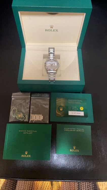 ロレックス デイトジャスト 12630（高級時計）の商品画像 - 査定依頼日：2025年6月13日 - 最高査定価格：1,250,000円