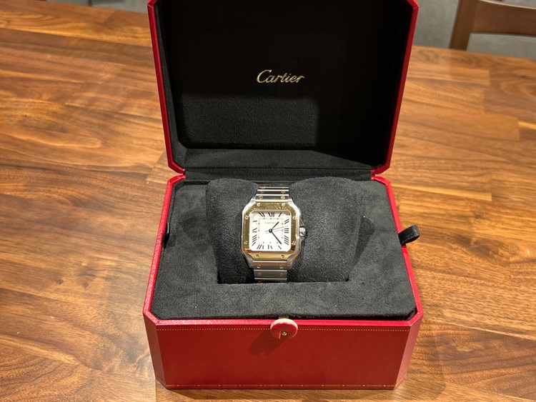 カルティエ サントス W2SA001（高級時計）の商品画像 - 査定依頼日：2025年10月20日 - 最高査定価格：1,300,000円