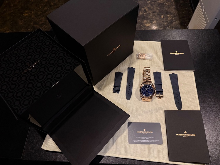 ブランド：ヴァシュロンコンスタンタン  モデル：オーヴァーシーズ  保証書日付：（高級時計）の商品画像 - 査定依頼日：2025年12月28日 - 最高査定価格：8,000,000円