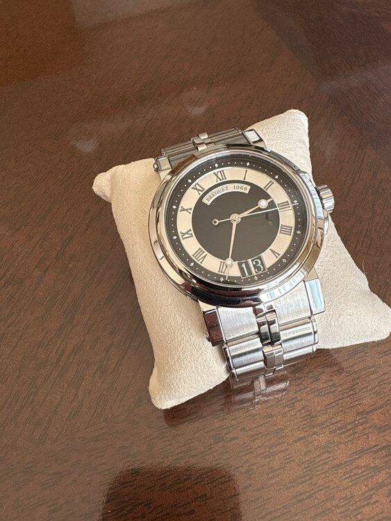 ブレゲ マリーン 5817ST92SV（高級時計）の商品画像 - 査定依頼日：2025年3月9日 - 最高査定価格：1,400,000円