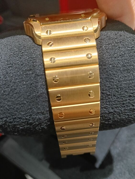 サントスLM（高級時計）の商品画像 - 査定依頼日：2025年8月5日 - 最高査定価格：5,000,000円