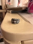 クロムハーツフローラルクロスリング（古着・ファッション）の商品画像 - 査定依頼日：2025年11月30日 - 最高査定価格：11,000円