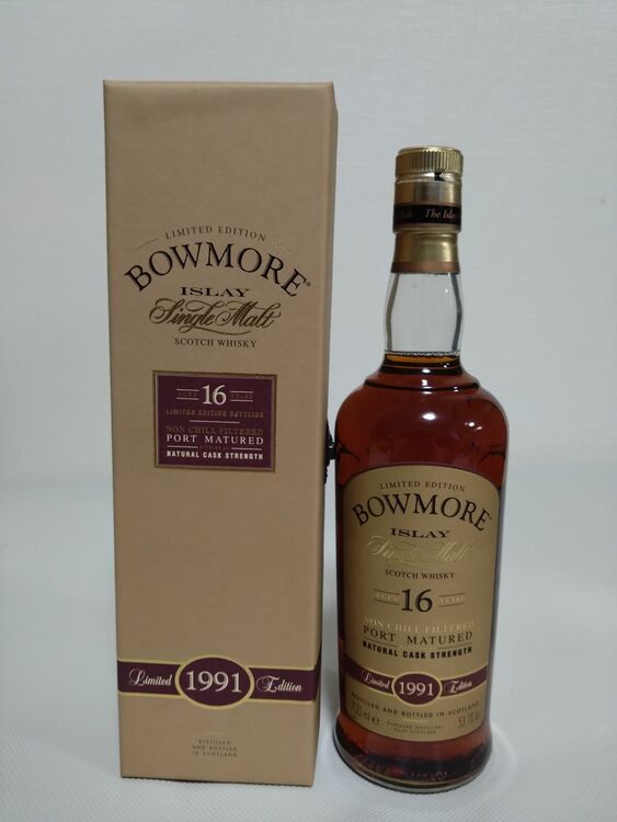 ボウモア16年　1991（お酒）の商品画像 - 査定依頼日：2025年11月8日 - 最高査定価格：40,000円