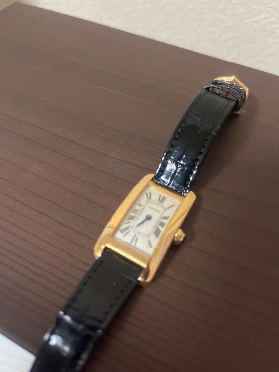 カルティエ タンク タンクアメリカンSMピンクごーると（高級時計）の商品画像 - 査定依頼日：2026年4月2日 - 最高査定価格：1,780,000円