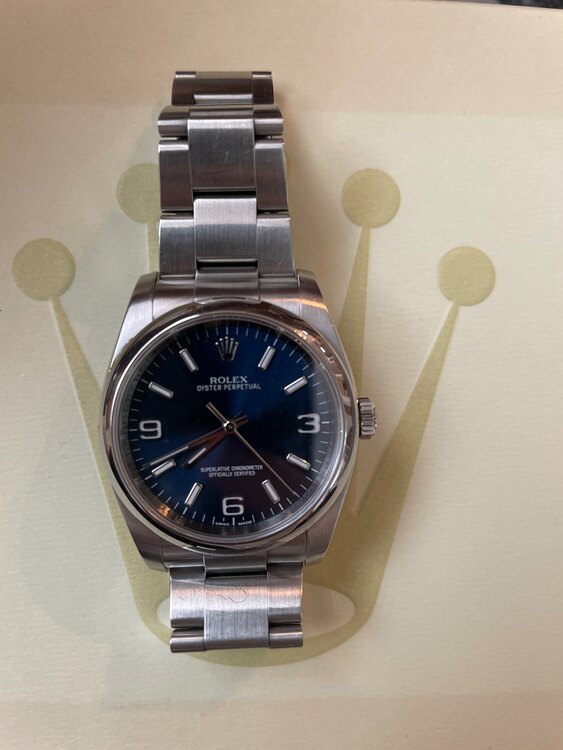 オイスターパーペチュアル（高級時計）の商品画像 - 査定依頼日：2025年4月17日 - 最高査定価格：950,000円