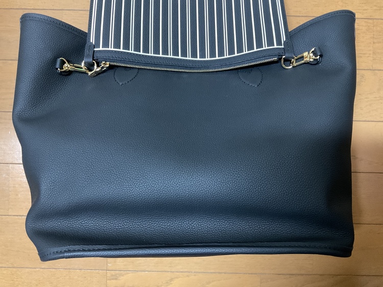 M28351  ネヴァーフル　インサイドアウト　MM  ブラック/モノグラム（ブランドバッグ）の商品画像 - 査定依頼日：2026年1月9日 - 最高査定価格：360,000円