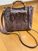 グッチ ダイアナ トート パイソン 2WAYハンドバッグ ピンク（ブランドバッグ）の商品画像 - 査定依頼日：2025年11月2日 - 最高査定価格：190,000円