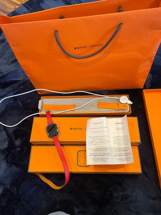 エルメスアップルウォッチ　（高級時計）の商品画像 - 査定依頼日：2025年4月24日 - 最高査定価格：28,000円