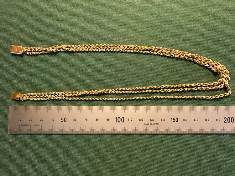 K18 ネックレス 26g（金・貴金属）の商品画像 - 査定依頼日：2025年1月5日 - 最高査定価格：282,000円