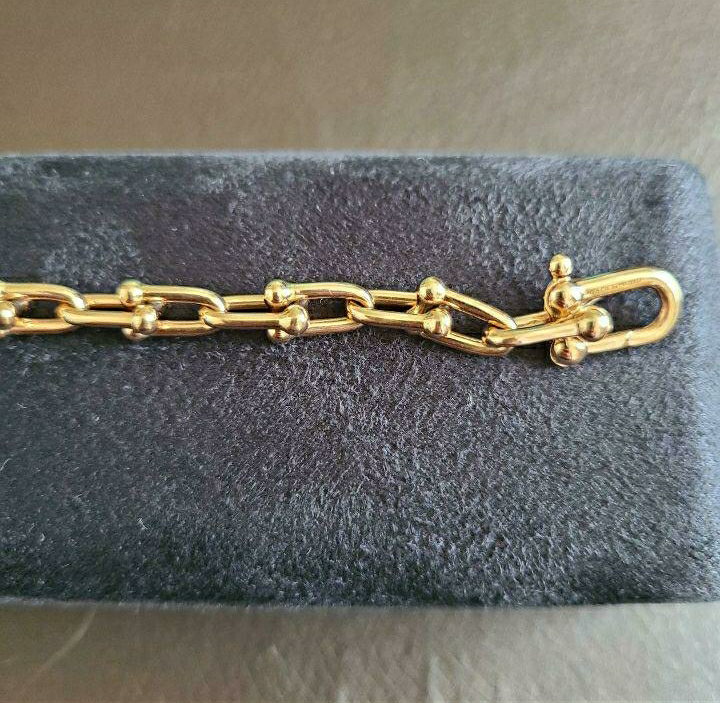ティファニー ハードウェア ブレスレット ローズゴールド（金・貴金属）の商品画像 - 査定依頼日：2022年5月19日 - 最高査定価格：230,000円