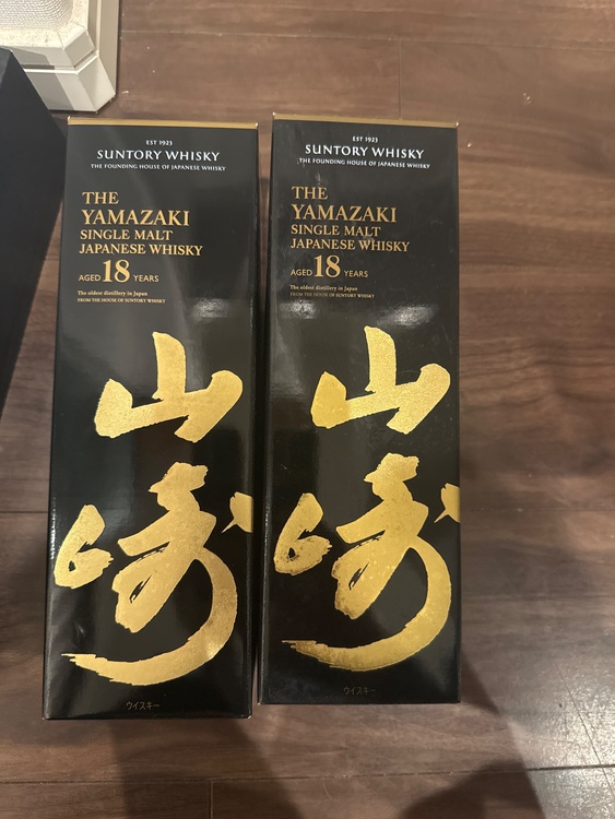 ウイスキー サントリー山崎 （お酒）の商品画像 - 査定依頼日：2025年11月3日 - 最高査定価格：168,000円